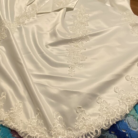 #18) Wedding Gown: Vine Blossoms - Picture 4 of 8